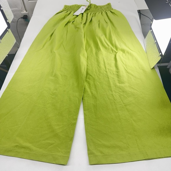 Mumubreal Pants - LINEN High waisted Wide Leg  Women's 100%linen Pants New  In 3 Colors Small